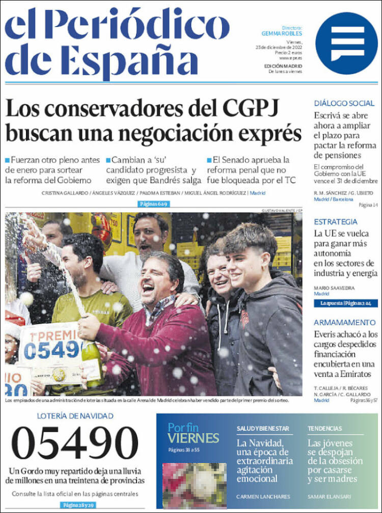 20221223 El Periódico de España