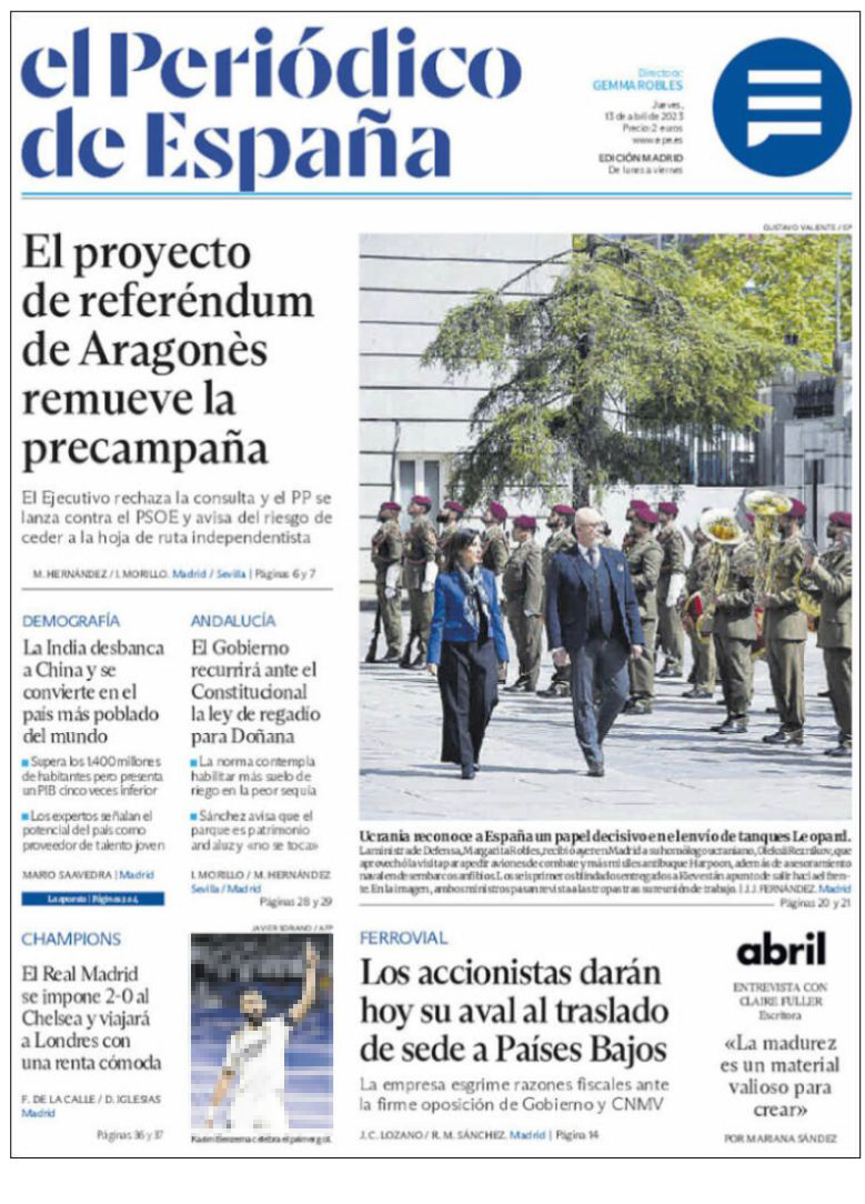 20230413 El Periódico de España