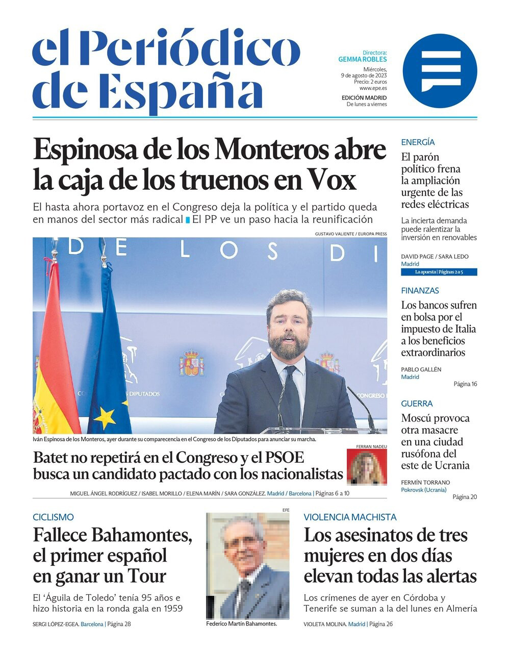 20230809 El Periódico de España