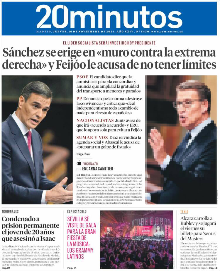 20231116 20 Minutos