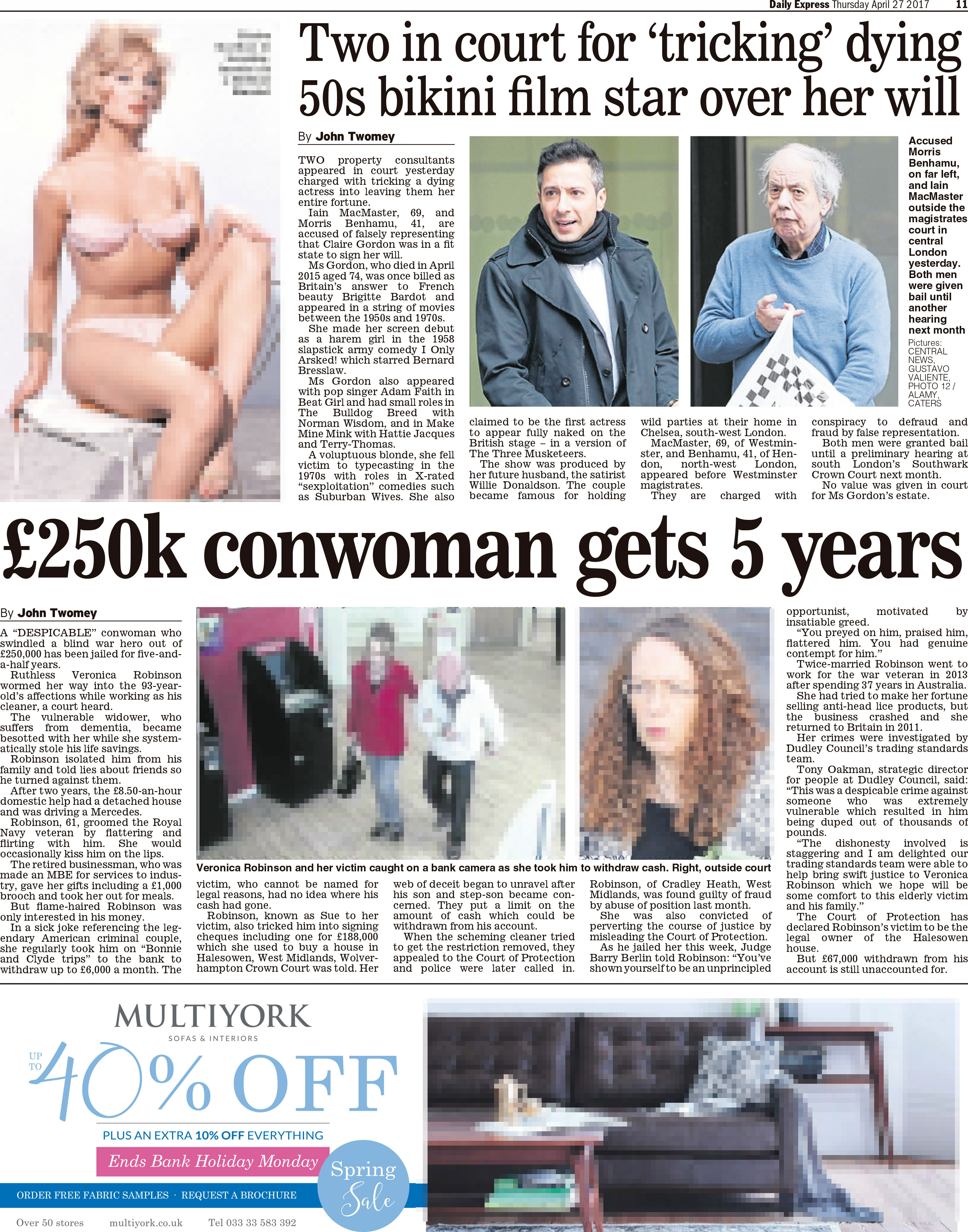 20170427 Daily Telegraph