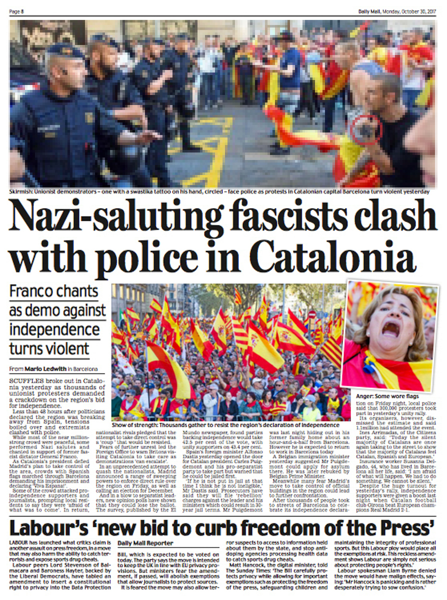 20171030 Daily Mail