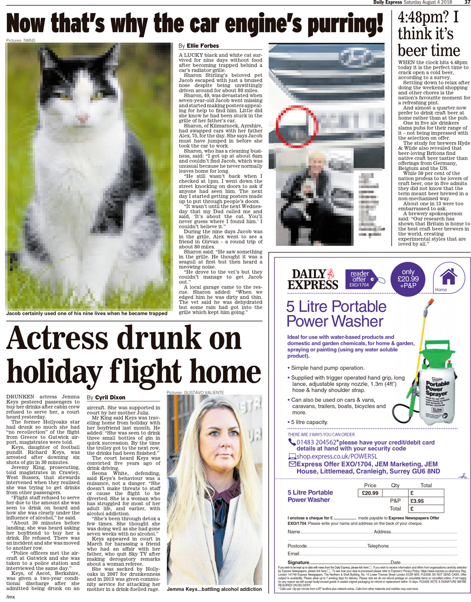 20180804 Daily Express