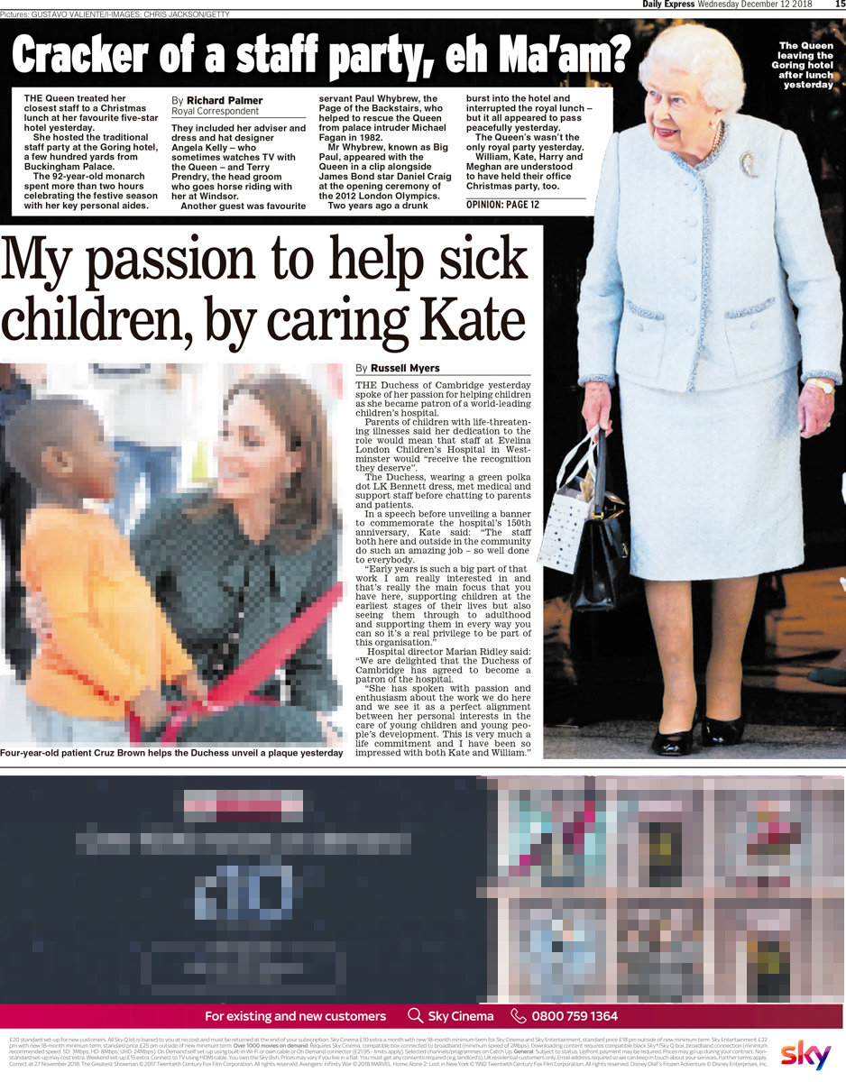 20181212 Daily Express